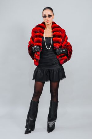 Шуба из шиншиллы 09