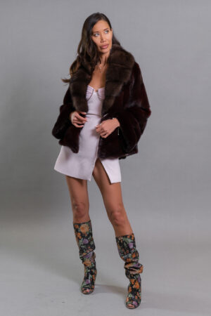 Шуба из норки 19