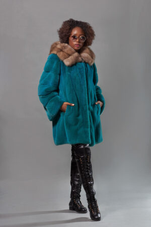 Шуба из норки 07