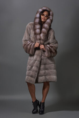 Шуба из норки 03