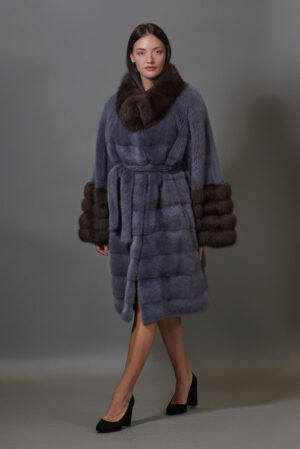 Шуба из норки 13